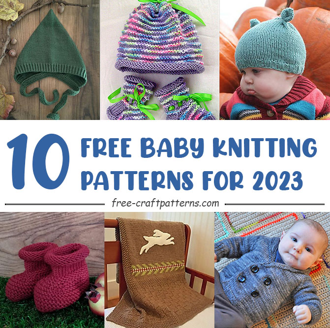 10 Free Baby Knitting Patterns for 2023